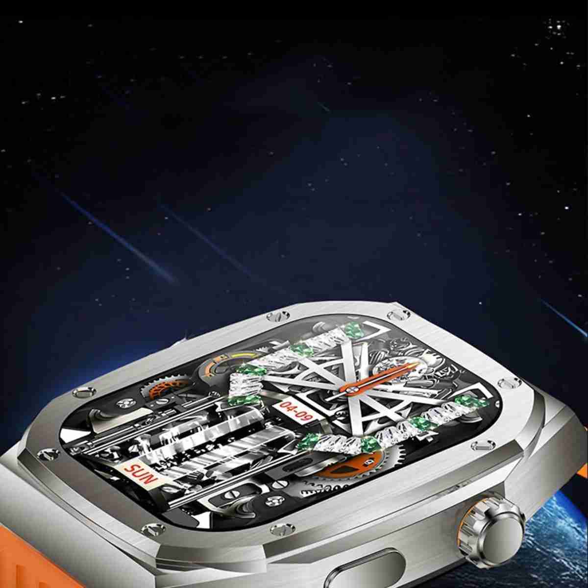 SmartWatch Almalux® Z79 Max  -  Reloj inteligente con pantalla HD Ultra de 2.1 pulgadas -  impermeable IP68 -  100 modos deportivos -  460 mAh