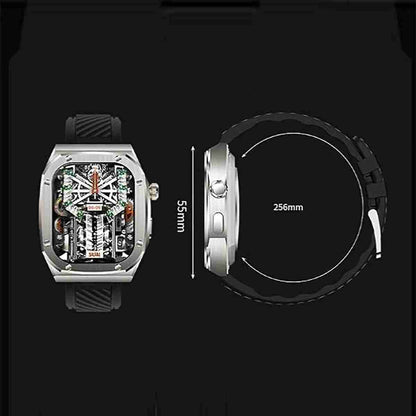 SmartWatch Almalux® Z79 Max  -  Reloj inteligente con pantalla HD Ultra de 2.1 pulgadas -  impermeable IP68 -  100 modos deportivos -  460 mAh