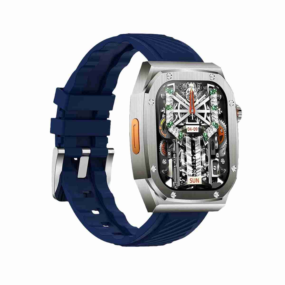 SmartWatch Almalux® Z79 Max  -  Reloj inteligente con pantalla HD Ultra de 2.1 pulgadas -  impermeable IP68 -  100 modos deportivos -  460 mAh