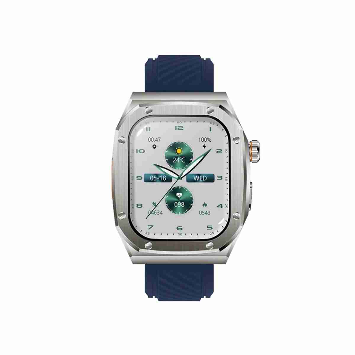 SmartWatch Almalux® Z79 Max  -  Reloj inteligente con pantalla HD Ultra de 2.1 pulgadas -  impermeable IP68 -  100 modos deportivos -  460 mAh