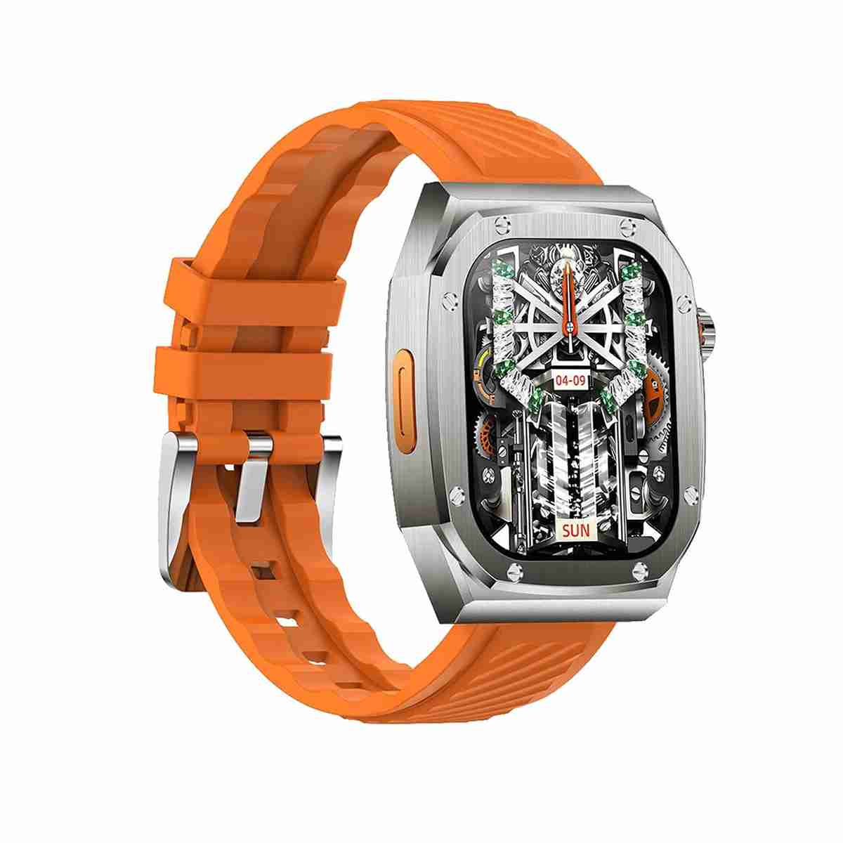 SmartWatch Almalux® Z79 Max  -  Reloj inteligente con pantalla HD Ultra de 2.1 pulgadas -  impermeable IP68 -  100 modos deportivos -  460 mAh