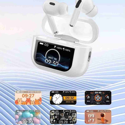 Auriculares Bluetooth Almalux® Z90 Pro con Pantalla Táctil y Cancelación de ruido Activa ANC -  7-15 Horas de Autonomía