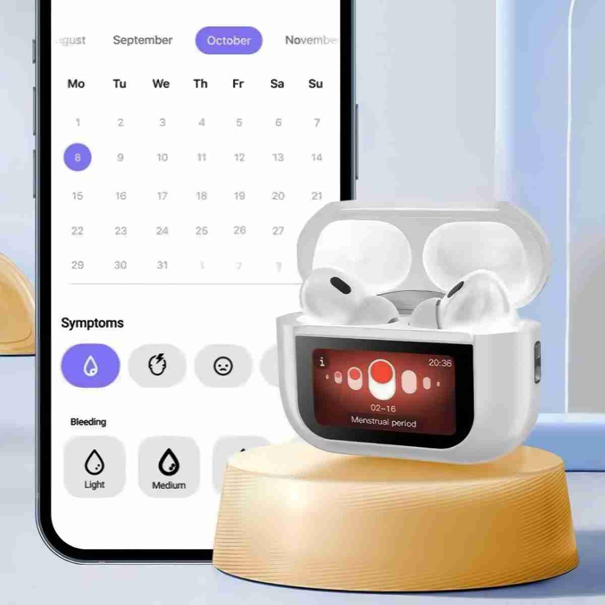 Auriculares Bluetooth Almalux® Z90 Pro con Pantalla Táctil y Cancelación de ruido Activa ANC -  7-15 Horas de Autonomía
