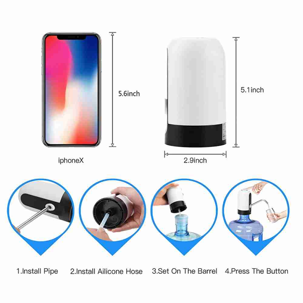 Dispensador De Agua Portátil Para Garrafa
