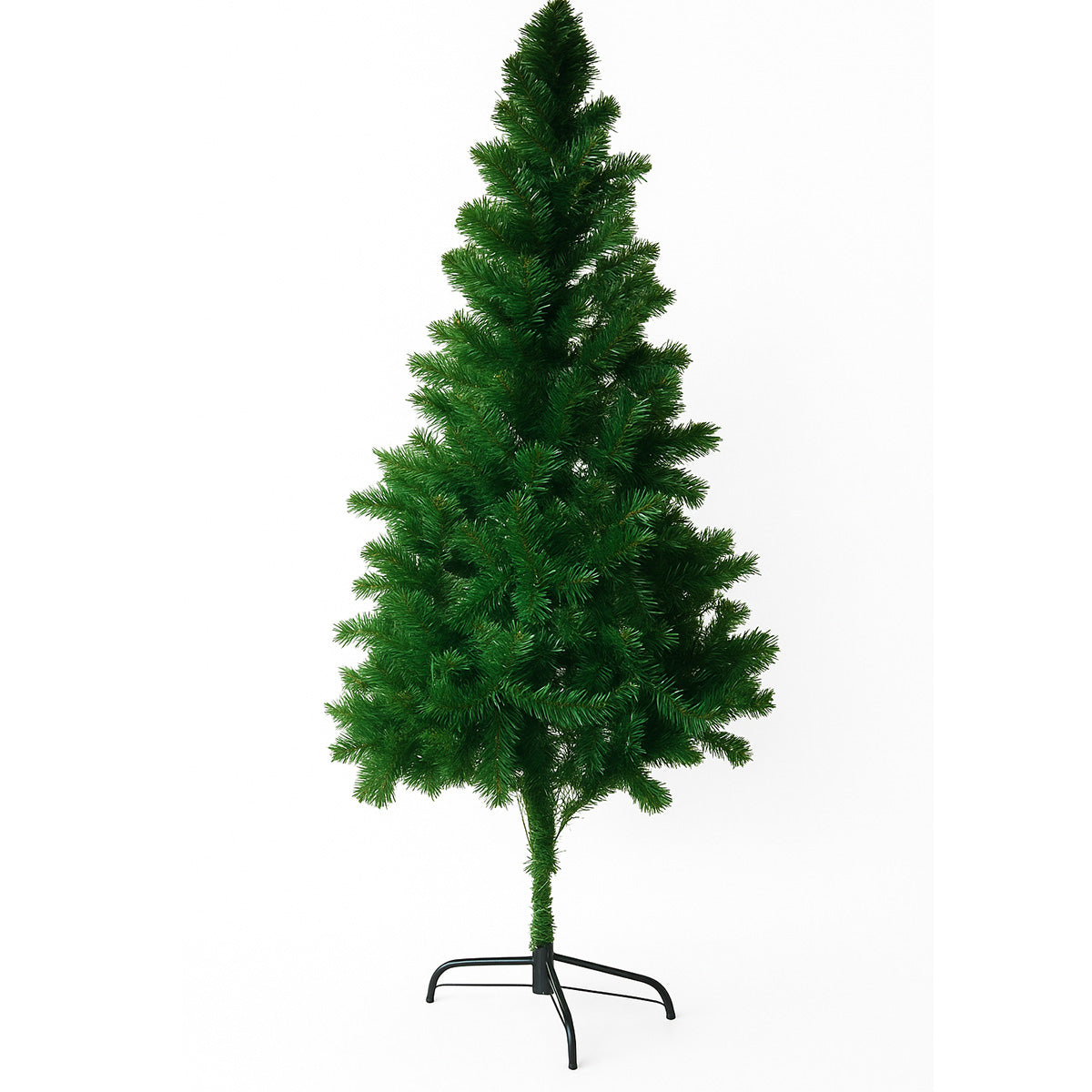 Árbol de Navidad PVC de Alta Calidad para Decoración Interior - Reutilizable y Fácil de Montar - Verde