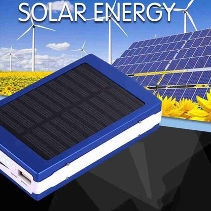 Powerbank 20.000 mAh  Solar Batería Externa Portátil