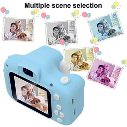 Mini Cámara para Niños con Pantalla HD 2.0" y Multifunciones: Captura -  Juega y Diviértete
