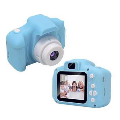 Mini Cámara para Niños con Pantalla HD 2.0" y Multifunciones: Captura -  Juega y Diviértete