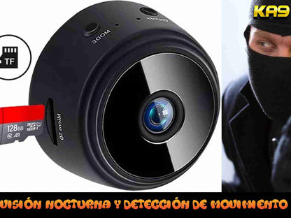 Cámara de vigilancia 1080 HD entrada para tarjeta TF