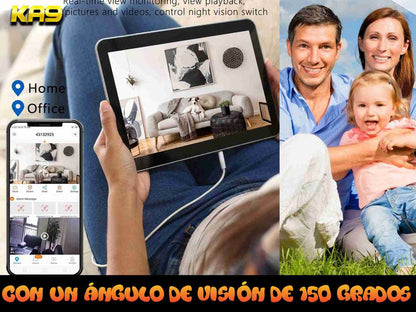 Cámara de vigilancia 1080 HD entrada para tarjeta TF