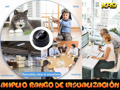 Cámara de vigilancia 1080 HD entrada para tarjeta TF