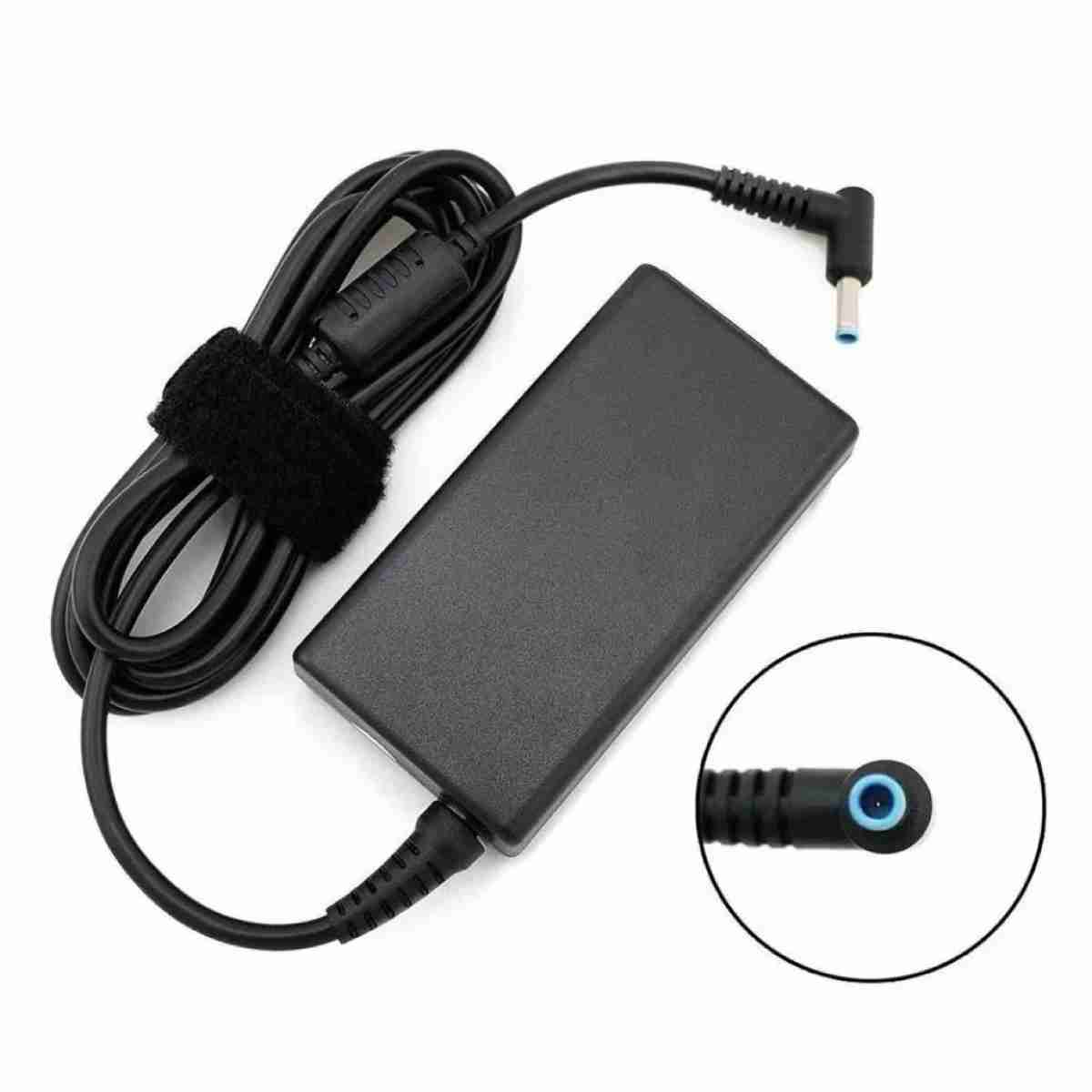Cargador para portátil Hp terminación en punta azul 19.5v
