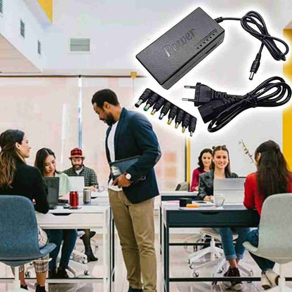 Cargador Universal para Ordenador Almalux® Protección Cortocircuito - Diseño Compacto, Fácil de Transportar