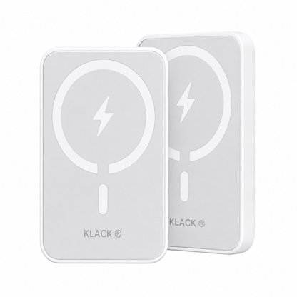 Almalux Power Bank Magnético 10000mAh, Cargador Inalámbrico 15W Compatible con MagSafe, Batería Externa Portátil Ultrafina para iPhone y Android, Carga Magnética y USB-C, Banco de Energía para Viaje y Uso Diario