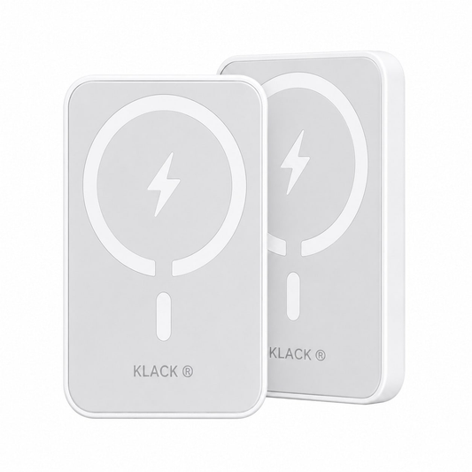 Almalux Power Bank Magnético 10000mAh, Cargador Inalámbrico 15W Compatible con MagSafe, Batería Externa Portátil Ultrafina para iPhone y Android, Carga Magnética y USB-C, Banco de Energía para Viaje y Uso Diario