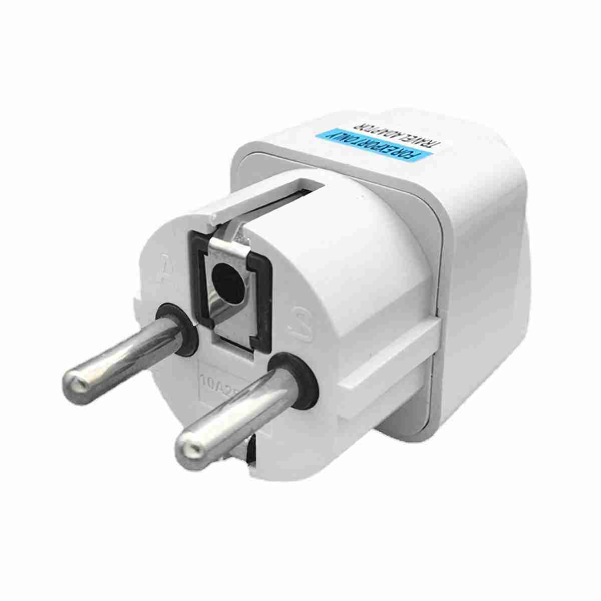 Adaptador de enchufe universal de la UE Internacional a la UE Euro -  Adaptador de viaje