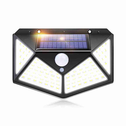 Lámpara -  luz con panel solar de exterior de 100 leds