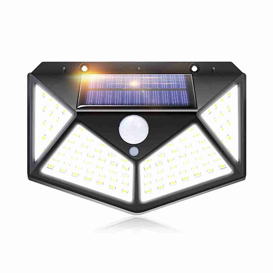Lámpara -  luz con panel solar de exterior de 100 leds
