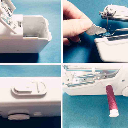 Máquina De Coser Portátil Potente Aa A Pilas
