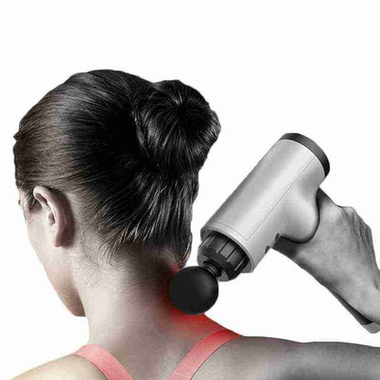 Pistola de Masaje Muscular Descontracturante Vibratoria Relajacion Drenaje Liberar Musculos Almalux®