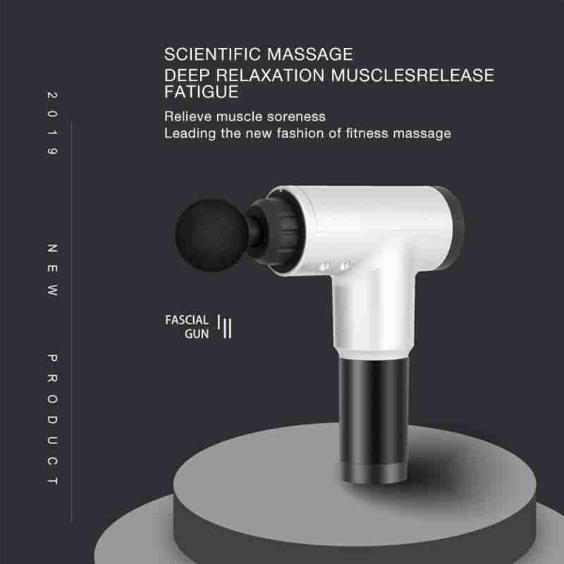 Pistola de Masaje Muscular Descontracturante Vibratoria Relajacion Drenaje Liberar Musculos Almalux®