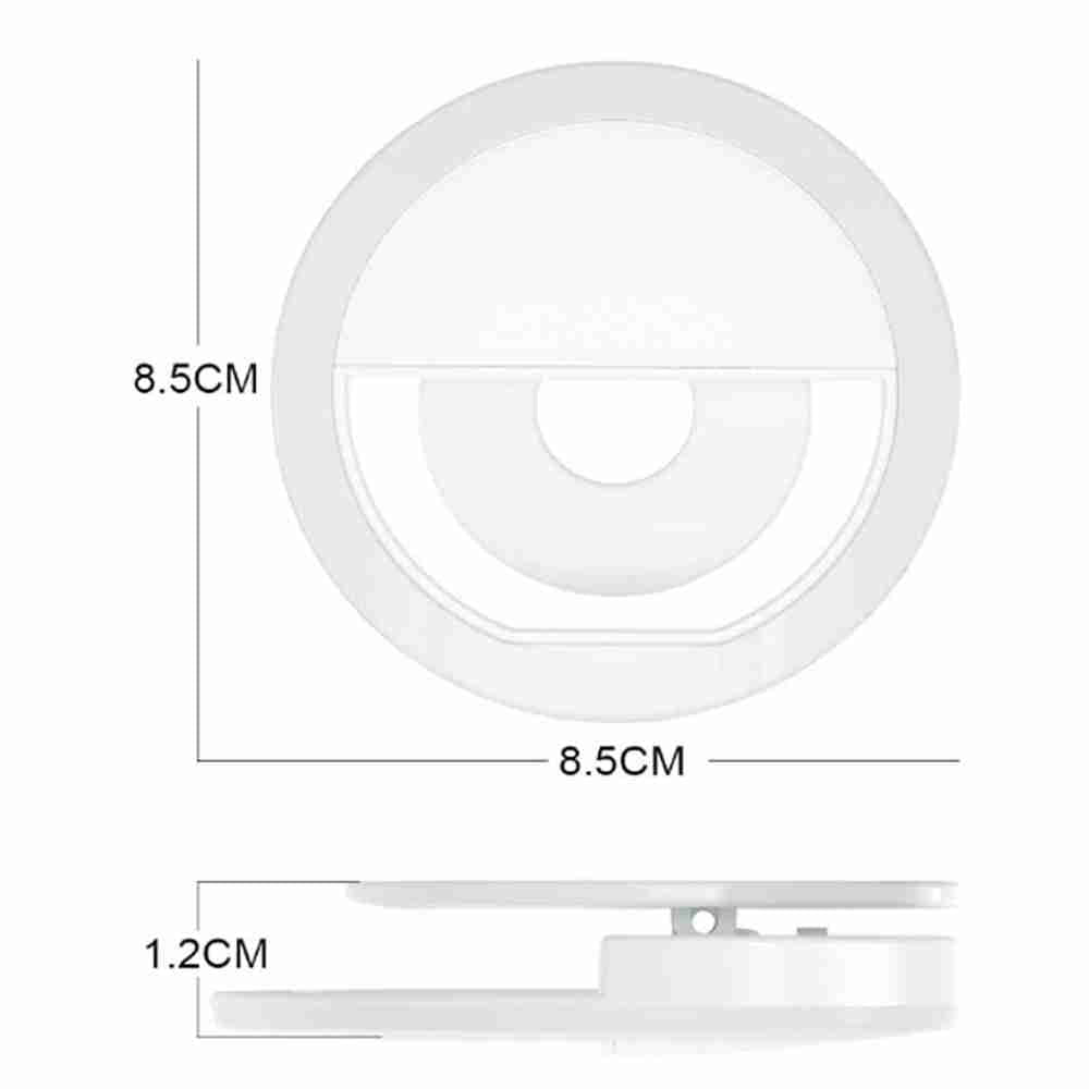 Anillo de luz Led Portátil Para Teléfono Móvil Tablet y Ordenador