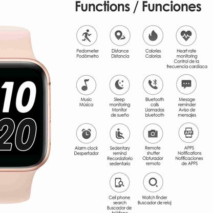 Smartwatch Reloj Inteligente T500P Deportivo Fitness Hombre Mujer Almalux®