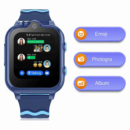Reloj inteligente Almalux® para niños y niñas con GPS Localizador y comunicación -  4G, GPS en Tiempo Real, Videollamadas, Escucha Remota y SOS
