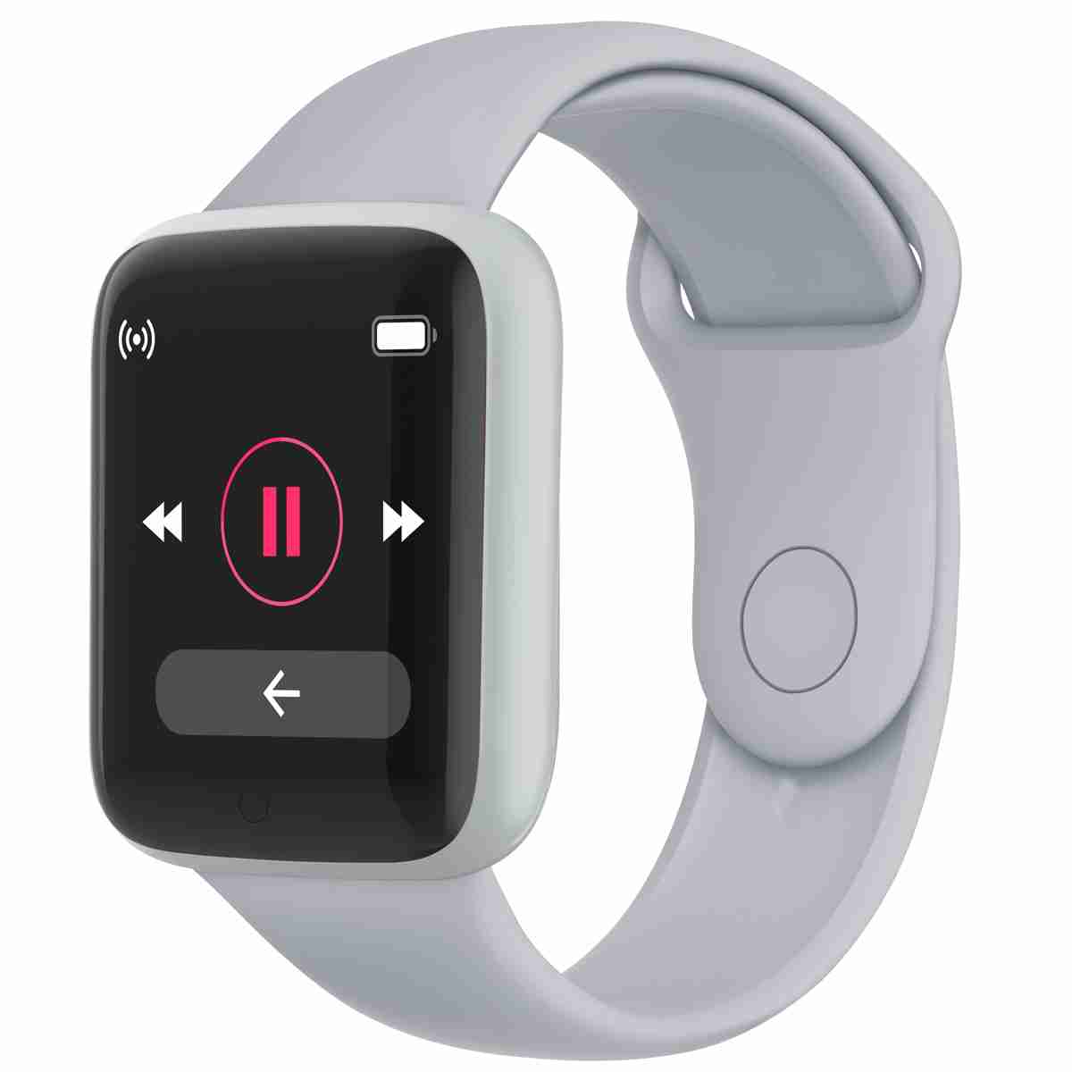 Reloj Inteligente Deportivo Smartwatch Mujer Hombre Gris