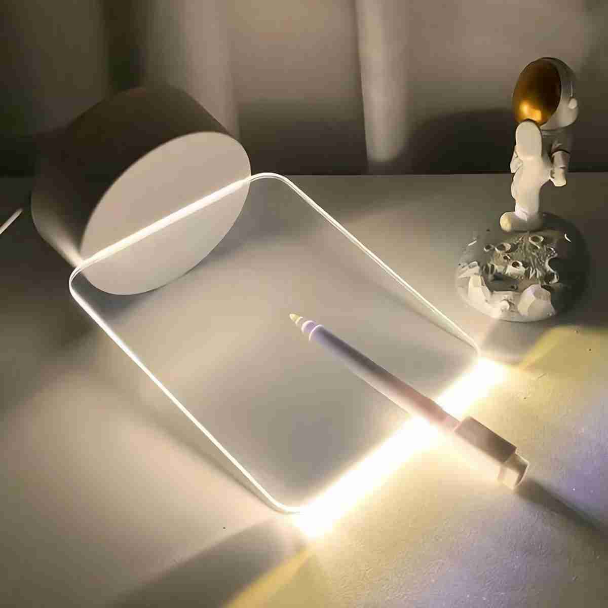 Tablero de luz para notas