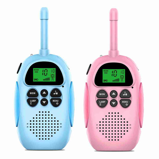 Walkie Talkie Inalámbrico Almalux® para niños y niñas -  Recargable -  Alcance hasta 3Km