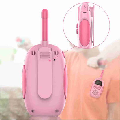 Walkie Talkie Inalámbrico Almalux® para niños y niñas -  Recargable -  Alcance hasta 3Km