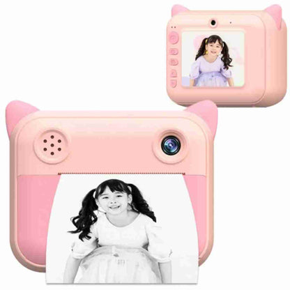 Cámara para niños digital Almalux de impresión instantánea sin tinta en papel térmico